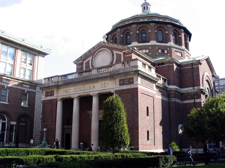 St. Paul's Chapel, 1160 Amsterdam Avenue, Columbia University, Morningside Heights, Manhattan