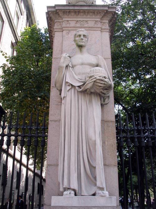 Entrance at 116th Street and Broadway, Columbia University, Morningside Heights, Manhattan