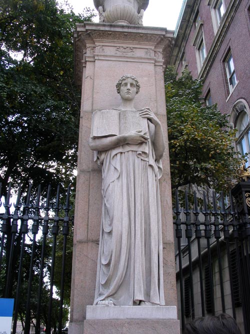 Entrance at 116th Street and Broadway, Columbia University, Morningside Heights, Manhattan