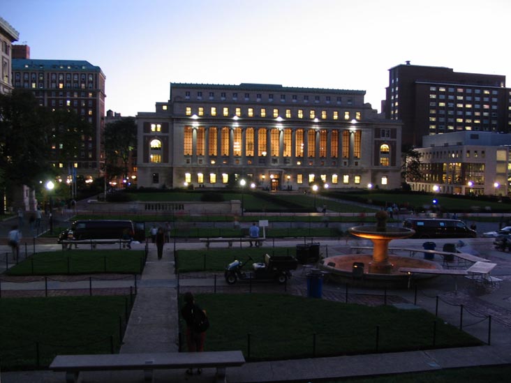 Butler Library, Columbia University, Morningside Heights, Manhattan