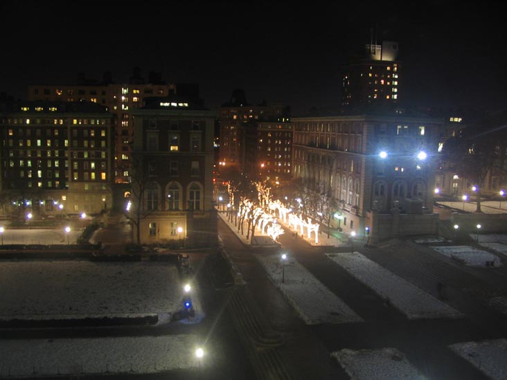 View From Room 702, Hamilton Building, Columbia University, Morningside Heights, Manhattan