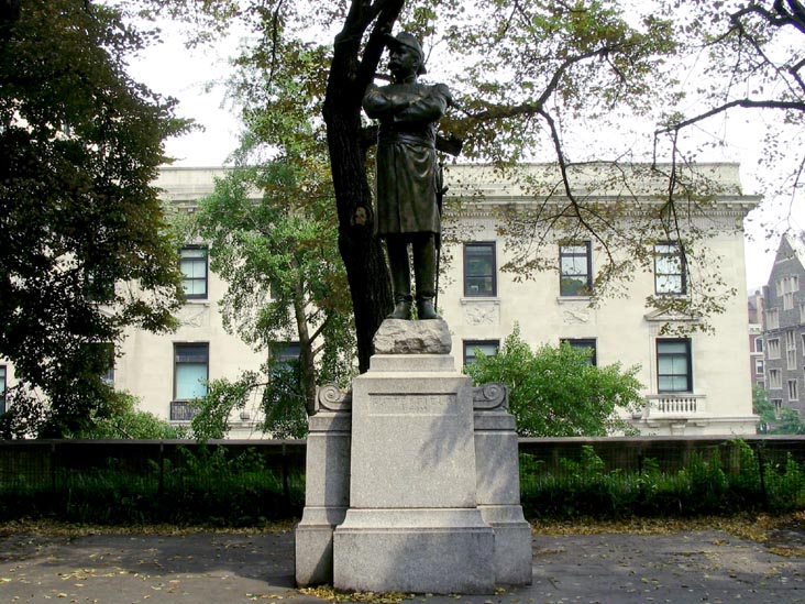 General Daniel Butterfield Statue, Sakura Park, Morningside Heights, Manhattan