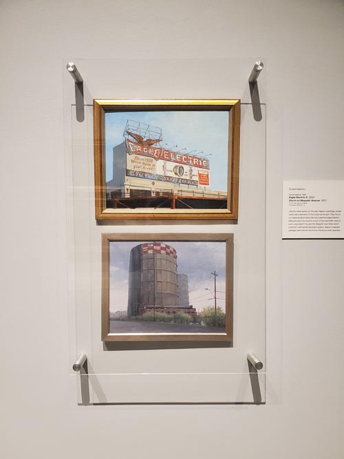 Eagle Electric V and Storm on Maspeth Avenue by Pamela Talese, New-York Historical Society, Upper West Side, Manhattan, July 9, 2025