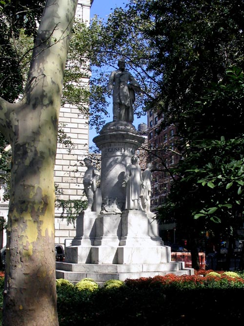 Verdi Statue, Verdi Square, Upper West Side, Manhattan