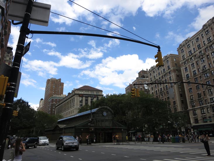 Verdi Square, Upper West Side, Manhattan, August 18, 2012