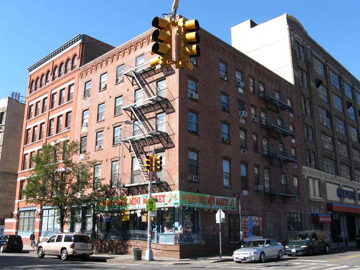 Avenue D and 10th Street, NW Corner, East Village, Manhattan
