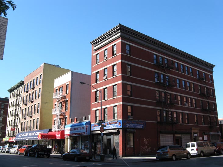 Avenue D and 9th Street, SW Corner, East Village, Manhattan