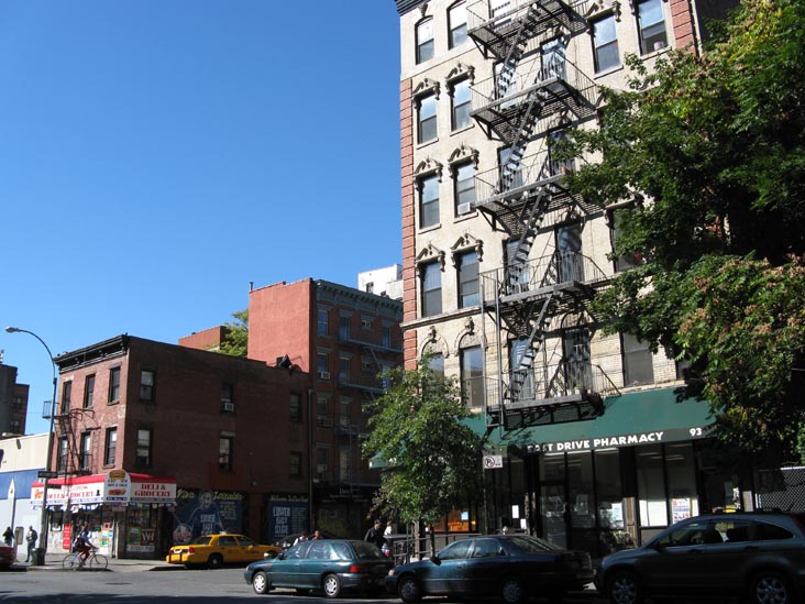 West Side of Avenue D at 7th Street, East Village, Manhattan