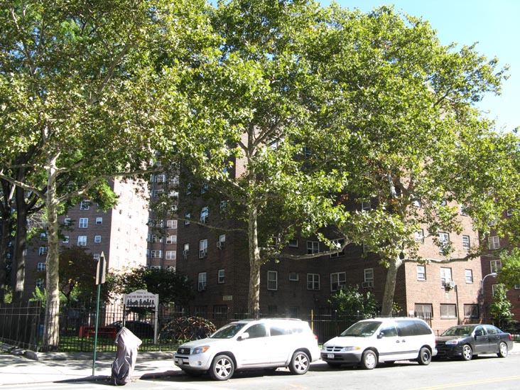 Jacob Riis Houses, Avenue D and 6th Street, NE Corner, East Village, Manhattan