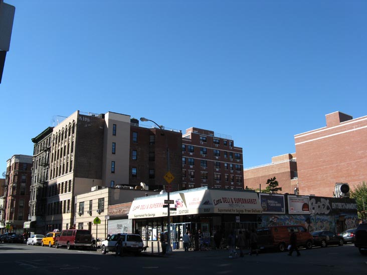 Avenue D and 5th Street, SW Corner, East Village, Manhattan