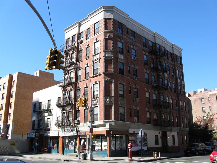 Avenue D and 4th Street, SW Corner, East Village, Manhattan