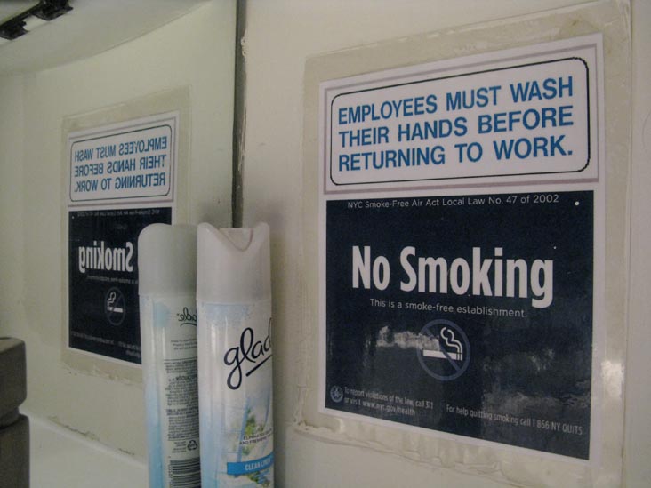 Employees Must Wash Hands, Ippudo NY, 65 Fourth Avenue, East Village, Manhattan, October 18, 2010