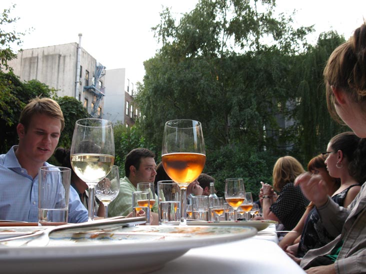 Outstanding in the Field Bill Telepan Dinner, La Plaza Cultural, 8th Street Between Avenues B and C, East Village, Manhattan, August 31, 2010