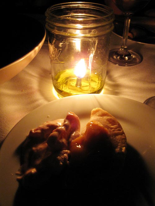 Peach Pie, Outstanding in the Field Bill Telepan Dinner, La Plaza Cultural, 8th Street Between Avenues B and C, East Village, Manhattan, August 31, 2010