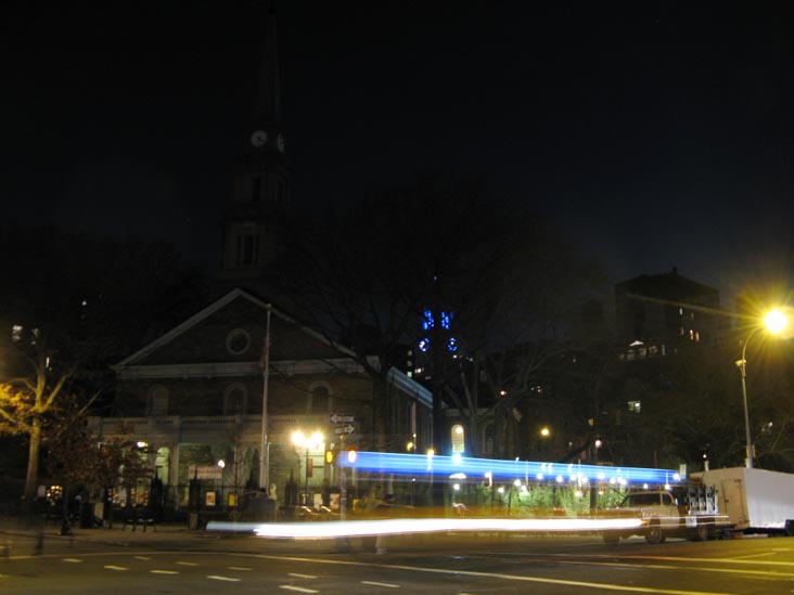 St. Mark's Church In-The-Bowery, 131 East 10th Street, East Village, Manhattan, December 1, 2009