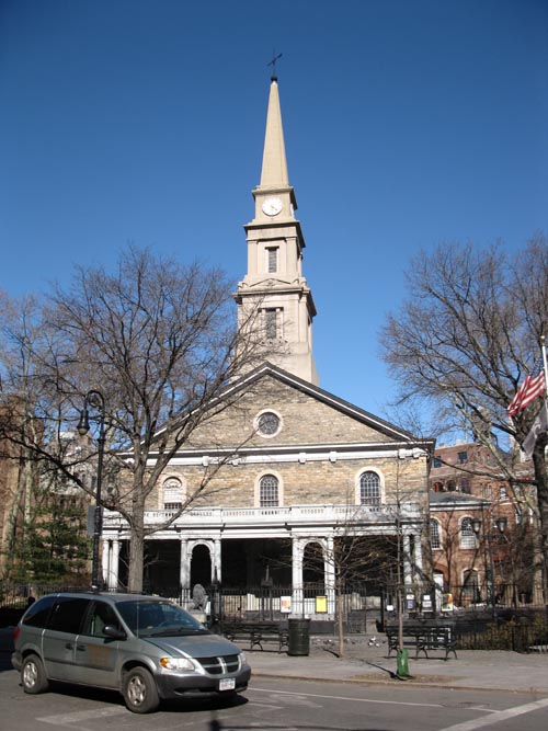 St. Mark's Church In-The-Bowery, 131 East 10th Street, East Village, Manhattan, February 15, 2011