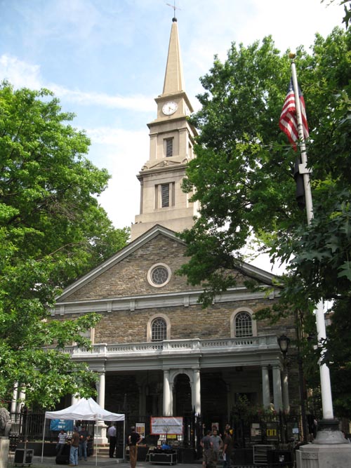 St. Mark's Church In-The-Bowery, 131 East 10th Street, East Village, Manhattan, June 16, 2011
