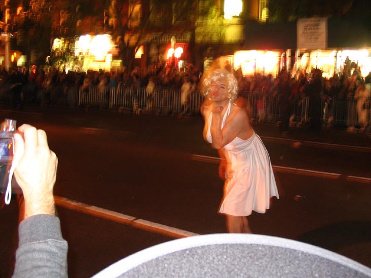 Marilyn Monroe, New York's Village Halloween Parade 2005, Greenwich Village