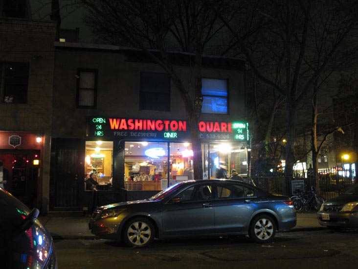 Washington Square Diner, 150 West 4th Street, Greenwich Village, Manhattan, December 9, 2011