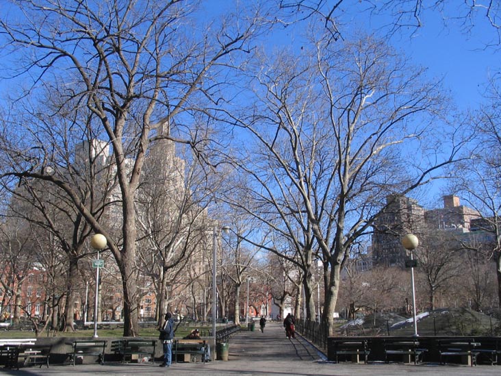 Chess Tables, Washington Square Park, Greenwich Village, Manhattan
