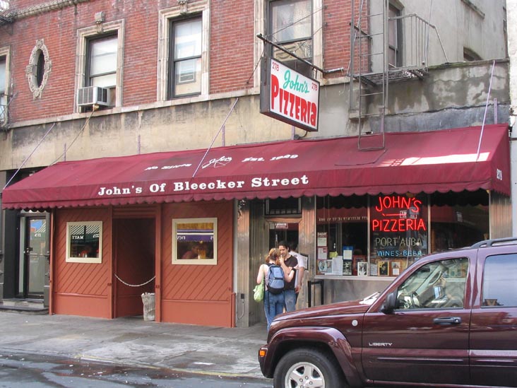 John's Pizzeria, 278 Bleecker Street, West Village