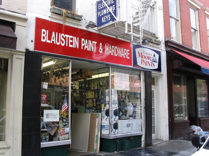 Blaustein Paint & Hardware, 304 Bleecker Street, West Village