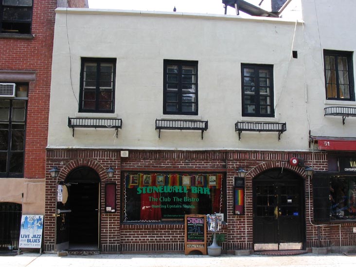 Stonewall Bar, 53 Christopher Street, Greenwich Village
