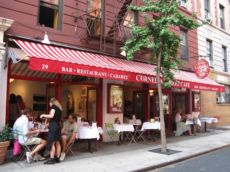 Cornelia Street Cafe, 29 Cornelia Street, West Village, Manhattan, August 4, 2009