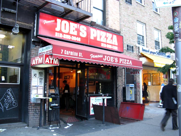 Joe's Pizza, 7 Carmine Street, West Village, Manhattan