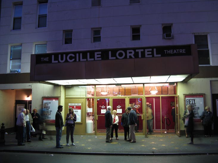 Lucille Lortel Theatre, 121 Christopher Street, West Village, Manhattan
