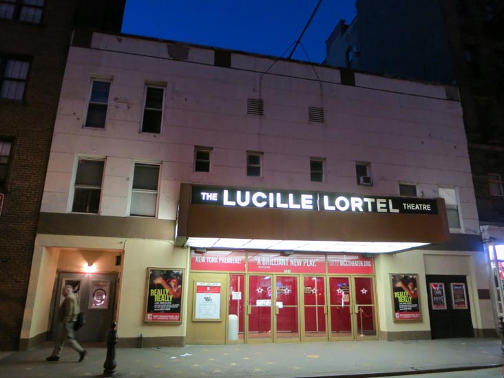 Lucille Lortel Theatre, 121 Christopher Street, West Village, Manhattan, February 21, 2013