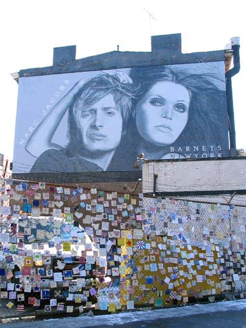 Tiles For America New York City Memorial, Seventh Avenue and 11th Street, West Village, Manhattan