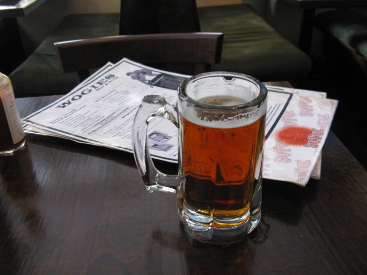 Yuengling, Wogie's Bar & Grill, 39 Greenwich Avenue, West Village, Manhattan, October 8, 2009