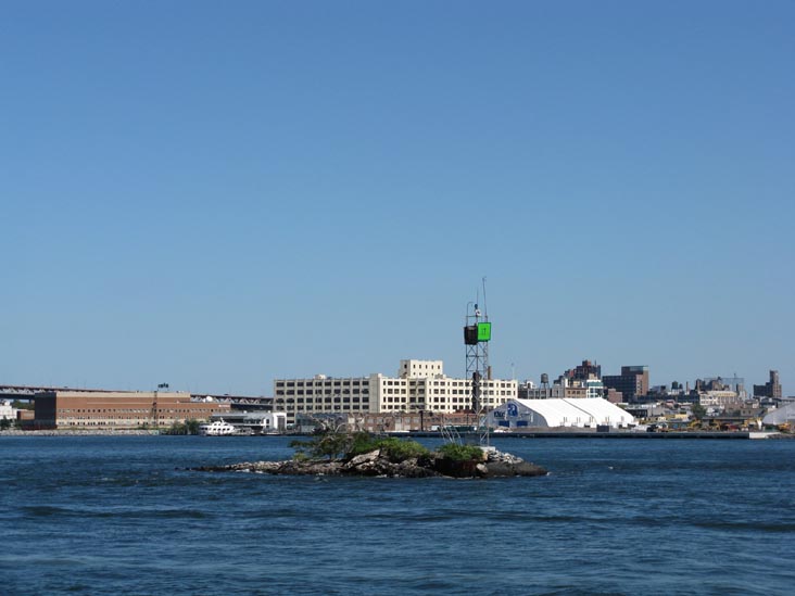 U Thant Island From Water Taxi, East River, September 7, 2008