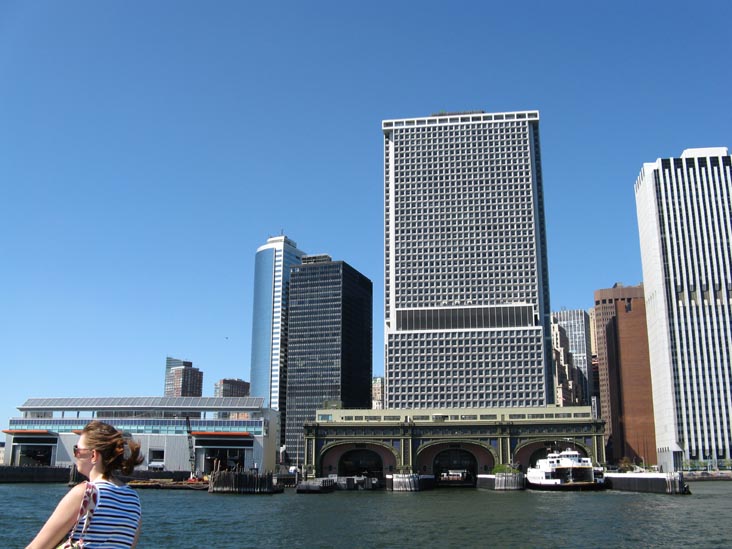 Battery Maritime Building From Water Taxi, Lower Manhattan, September 7, 2008