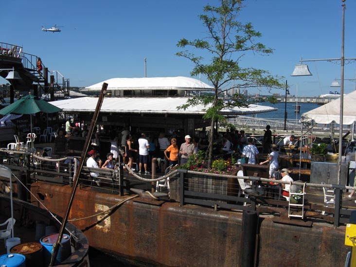 Pier 66, Hudson River, Chelsea, Manhattan From Water Taxi, September 7, 2008