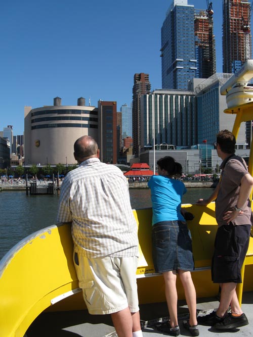 West 44th Street Pier From Water Taxi, Hudson River, Midtown Manhattan, September 7, 2008