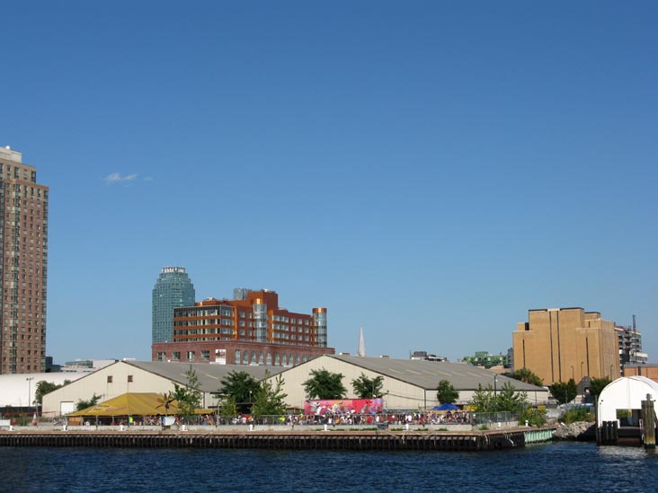 Water Taxi Beach, 2-03 Borden Avenue, Hunters Point, Long Island City, Queens From Water Taxi, September 7, 2008