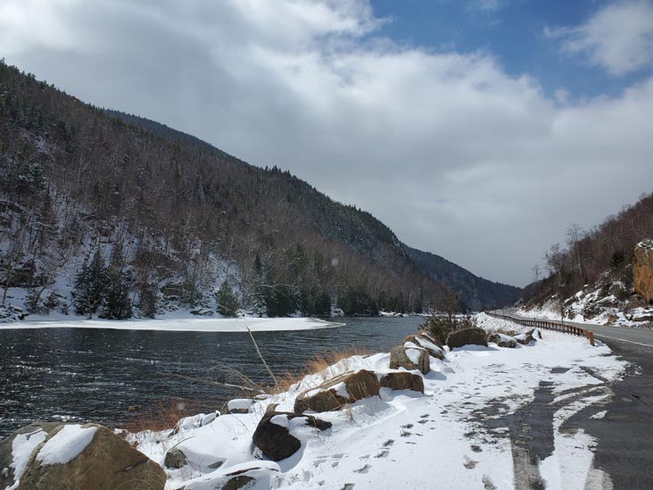 New York State Route 73 Near Keene, New York, April 2, 2021