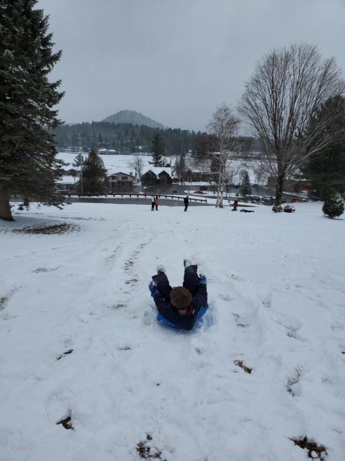 Crowne Plaza Lake Placid, Lake Placid, New York, April 1, 2021