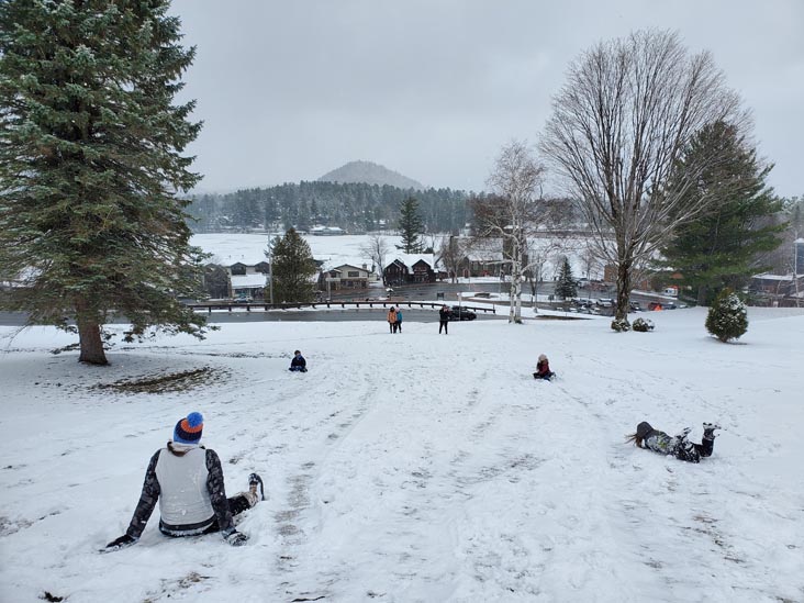 Crowne Plaza Lake Placid, Lake Placid, New York, April 1, 2021