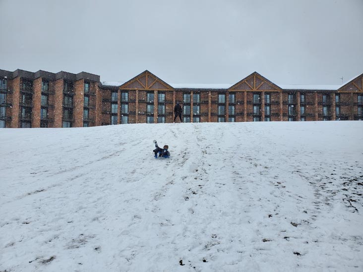 Crowne Plaza Lake Placid, Lake Placid, New York, April 1, 2021