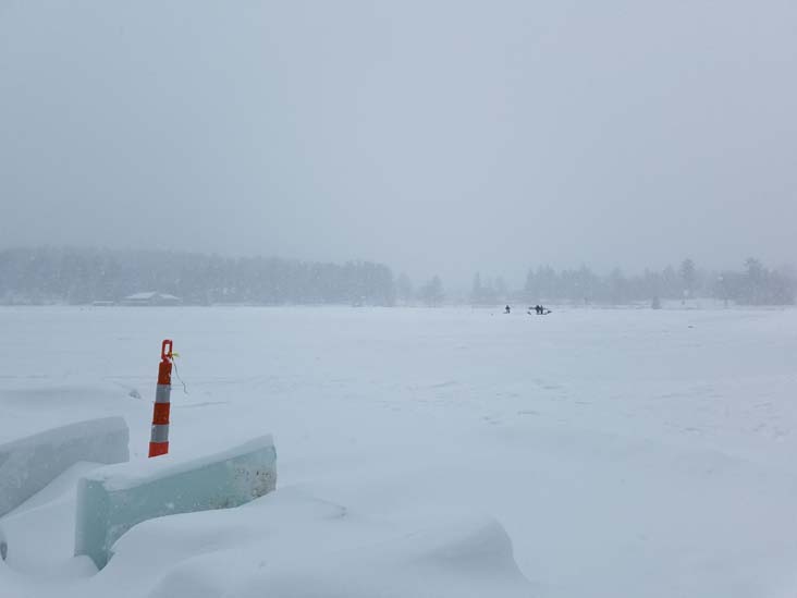 Mirror Lake From Golden Arrow Lakeside Resort, Lake Placid, New York, January 20, 2019