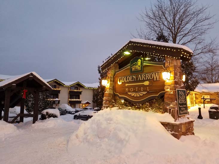 Golden Arrow Lakeside Resort, 2559 Main Street, Lake Placid, New York, January 20, 2019