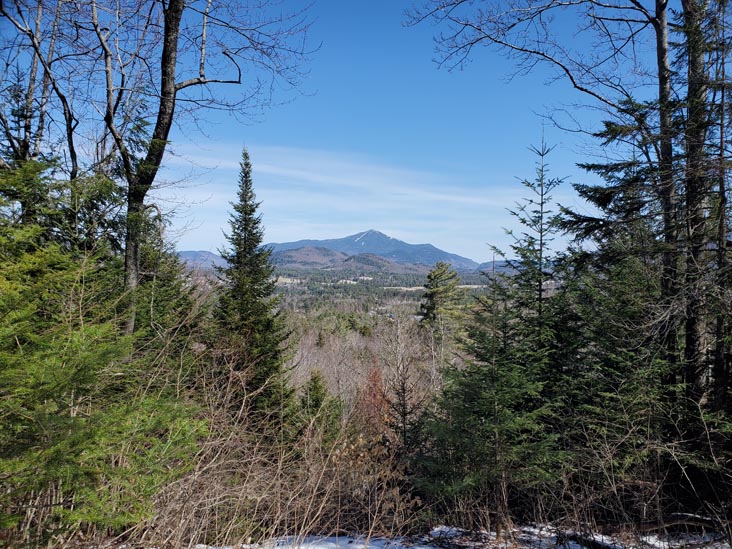 View From Henry's Woods, Lake Placid, New York, March 30, 2021