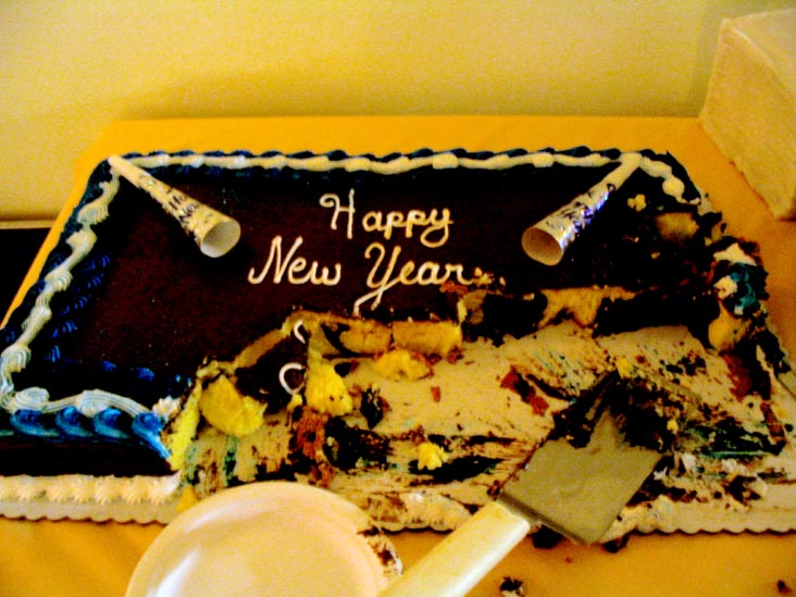 Cake, New Year's Eve Party, Lake Placid Summit Hotel, 2375 Saranac Avenue, Lake Placid, New York
