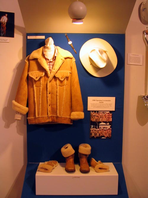 1980 Opening Ceremonies Outfit, 1932 & 1980 Lake Placid Winter Olympic Museum, Olympic Center, 2634 Main Street, Lake Placid, New York