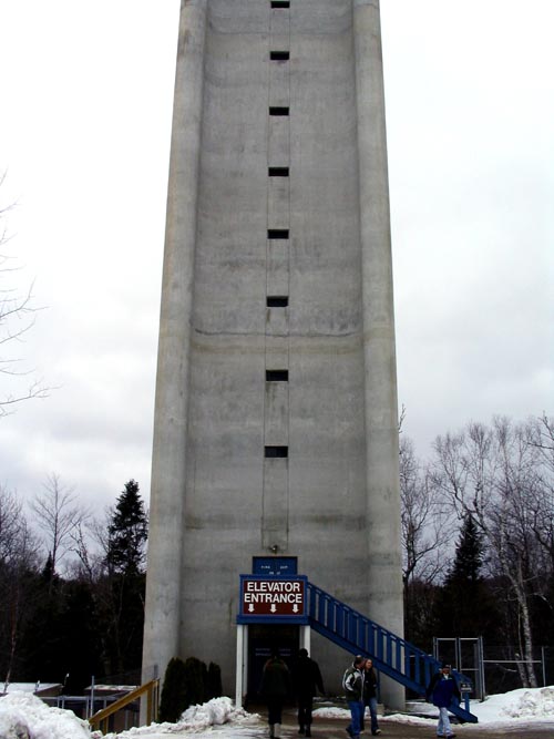 Elevator Entrance, 120 Meter Tower, Olympic Jumping Complex, Lake Placid, New York