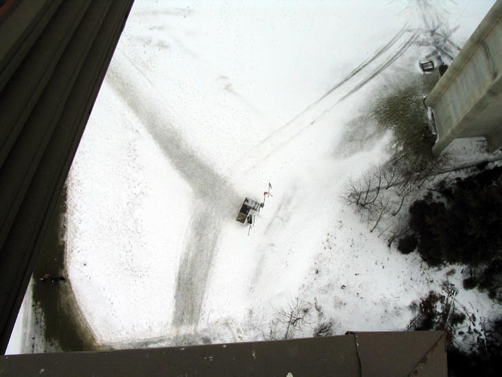 Winners Stand From 120 Meter Tower, Olympic Jumping Complex, Lake Placid, New York