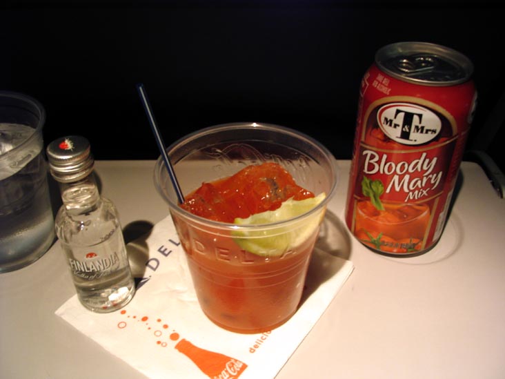 Bloody Mary, Delta Airlines, April 16, 2008